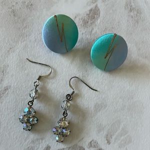4 pairs/$10 Mix size and style earrings